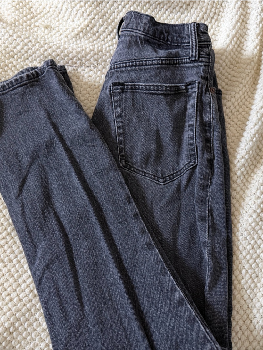 Abercrombie & Fitch Black/Charcoal High-Rise Women's Jeans